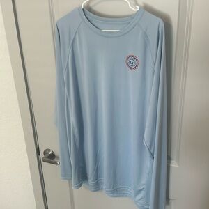 Huk shirt in blue. Size XXL. LIKE NEW